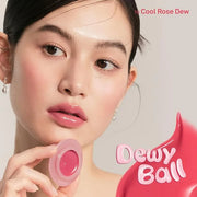 HINCE Raw Glow Dewy Ball - Tinted Lip Balm, Jelly Gloss Glow, Shine and Hydration, Lip & Blush Multiuse, Vegan, 0.12 oz. (...