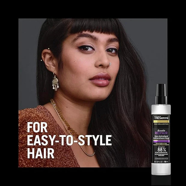 TRESemmé Pro Collection Keratin Repair Leave In Hair Treatment for Strong, Healthy-Looking Hair Care Hair Styling Treatmen...