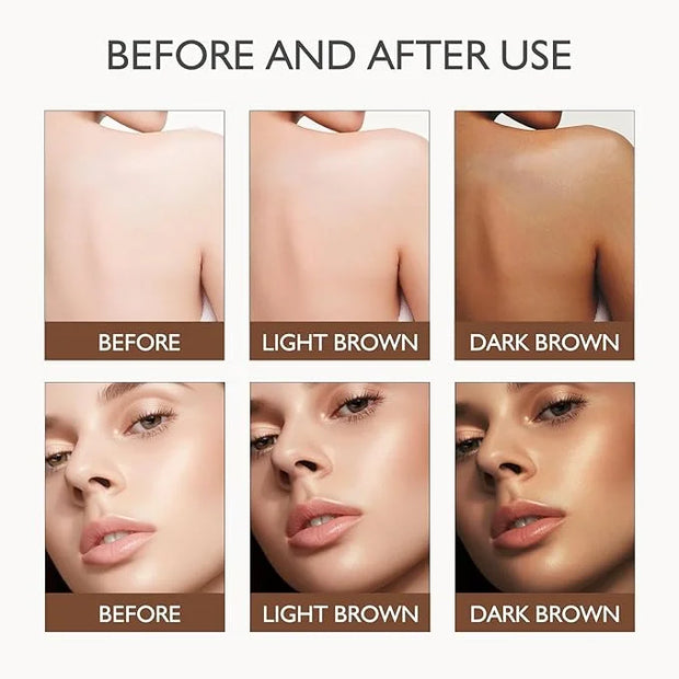 Tanning Accelerator Cream Tan Lotion, Tanning Gel Shine Brown Tanning Cream Natural Brown Tanning Lotion Effective in Sunb...