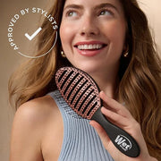 Wet Brush Ceramic Speed Dry Hair Brush, Black - Vented Design & Soft HeatFlex Bristles Are Blow Dry Safe - Ergonomic Handl...