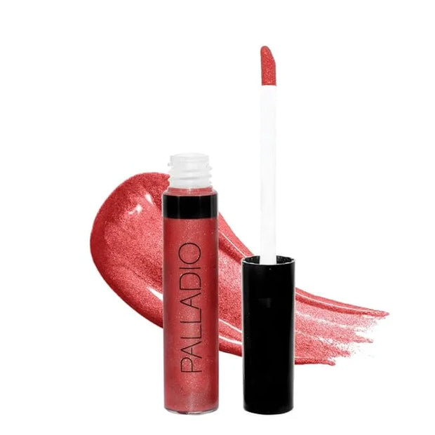 Palladio Lip Gloss, Non-Sticky Lip Gloss, Contains Vitamin E and Aloe, Offers Intense Color and Moisturization, Minimizes ...