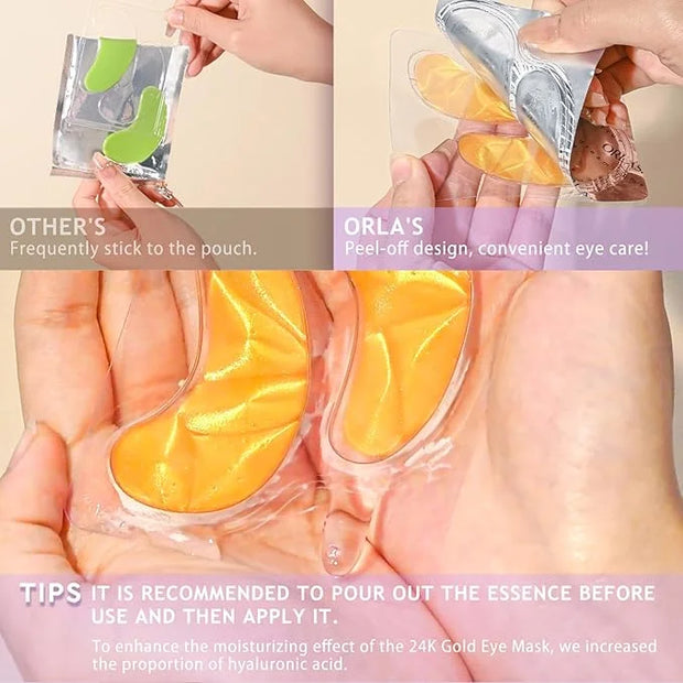 Under Eye Patches,30 Pairs Eye Mask Skin care for Dark Circles, Puffy Eyes, Under eye Bags,Wrinkles,Eye Treatment Skin Car...