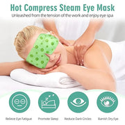 Serfeymi 22 Packs Steam Eye Mask-Disposable Cornea Care Rest Self Heating Eye Mask,Warm Eye Compresses for Dry Eyes,Sleep,...