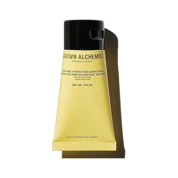 Grown Alchemist Hydrating Mineral Sunscreen SPF30, Natural Daily Moisturizing + Reef Safe (50ml / 1.69oz)