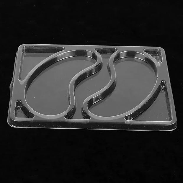 Eye Mask, 5Pcs Reusable Eye Mask Multifunctional Mask Patch Tray Plate Set Reusable Portable Eye Patches for Facial Mask M...