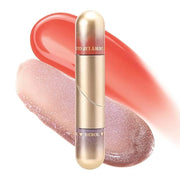 Dual Ended Liquid Lipstick with Shinny Glitter Lip Glitter