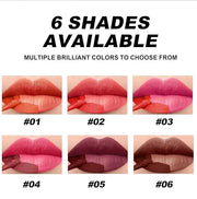 2 PCS Long-Lasting Peel Off Matte Lip Tint, Long-Lasting