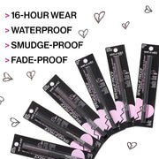 wet n wild Mega Slicks Lip Gloss & Mega Last Breakup Proof Eyeliner, 16-Hour Wear - Product Image