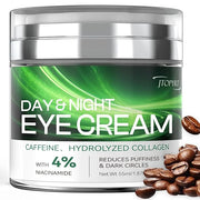 Eye Cream for Dark Circles: Caffeine Eye Cream with Hyaluronic Acid Vitamin E collagen For anti-aging dark circles eye bag...