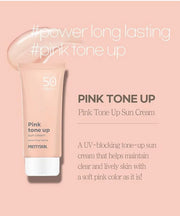 Waterproof Pink Tone up Sunscreen with Natural Pink Tint, Long-lasting, Shea Butter & Chamomile Extract, Zinc Oxide, Titan...