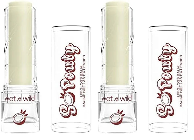 wet n wild Perfect Pout So Pouty Shine Tinted Lip Balm Coconut Flavored, Hyaluronic Acid, Vegan Collagen, Moisturizing For...
