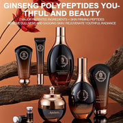 Ginseng Anti-Aging Skincare 12-Piece Set With Facial Cleanser, Face Serum, Face Cream, Eye Cream, Toner Skin Care Kit For ...