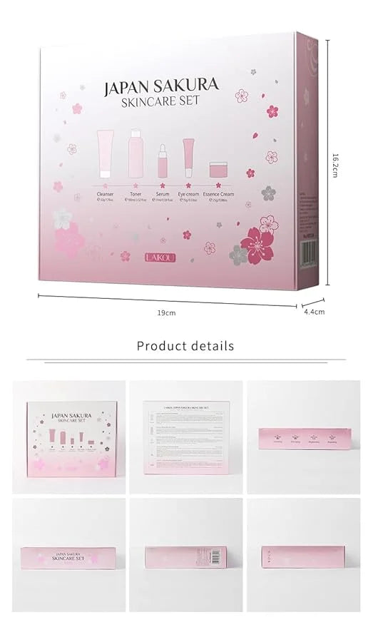 Skin Care Set, Cherry Facial kit for women, Skincare Kit Gifts For Teenage Girls, Skin Care Kit, Skincare Sets & Kits with...