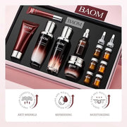 12 Pcs Moisturizing Facial Skin Care Set Skin Beauty Care Anti-Aging Skincare Kits With cleanser, toner, lotion, Essence, ...