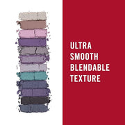Rimmel London Magnif'Eyes Eyeshadow Palette, 12 Shades, Blendable Formula, Versatile, 008, Electric Violet, 0.5oz - Produc...