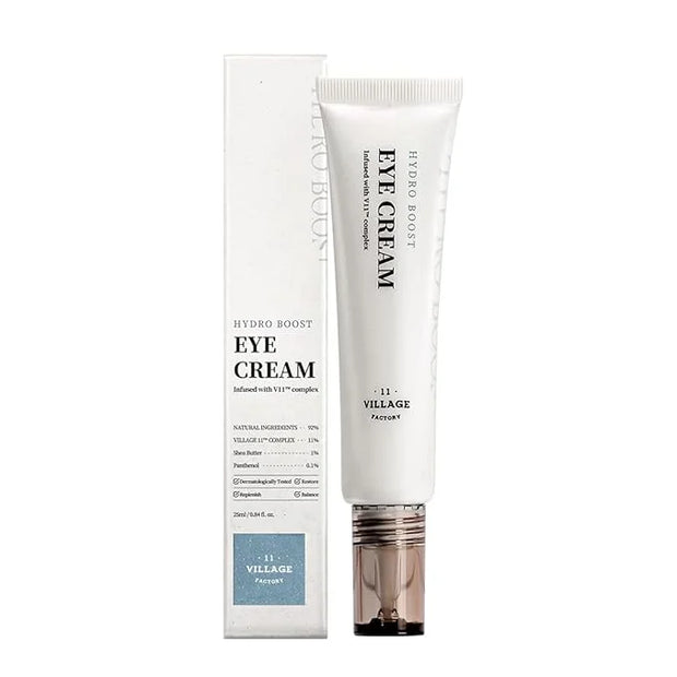 Hydro Boost Eye Cream Hyaluronic Acid Shea Butter Panthenol Deep Hydrating and Nourishing Korean Skincare (0.85 fl oz/25ml...