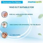 Mamaearth Mineral Based Baby Sunscreen | Gentle