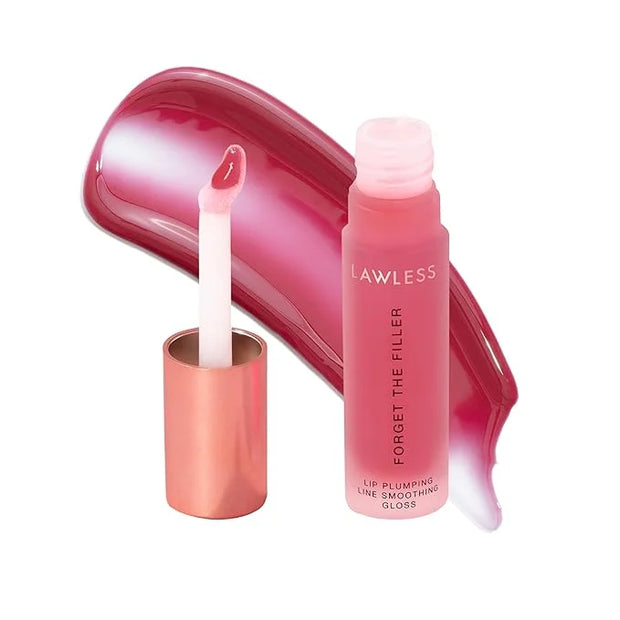 Forget the Filler Lip Plumping Line Smoothing Gloss - Sex Pot - Premium Volumizing Lip Gloss with Natural Ingredients Desi...