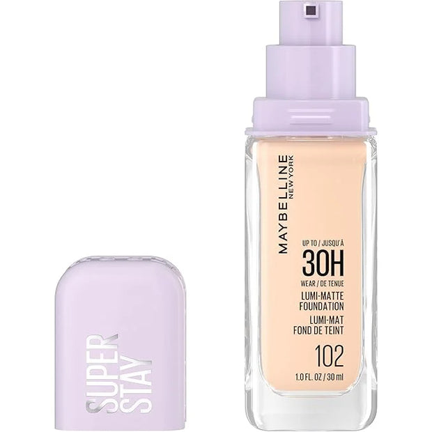 Maybelline Super Stay Lumi-Matte Foundation, Lightweight and Buildable Full Coverage Foundation Makeup For Up To 30HR Wear...