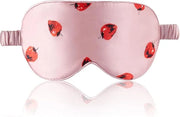 THXSILK Sleep Mask 100% 19 Momme Pure Mulberry Silk Super Smooth Cooling Decorative Sleep Eye Mask Blackout Eye Cover with...