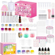 JCOOS Lip Gloss Making Kit, Lip Gloss Set for Teens Lip Kit Fun DIY Lipgloss Making Kit, Diy Lip Balm Kit Make Your Own Li...