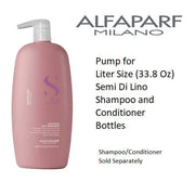 Alfaparf Milano Pump for Semi Di Lino Liter Size Shampoos and Conditioners, 1 ct. (Pack of 2) - Product Image
