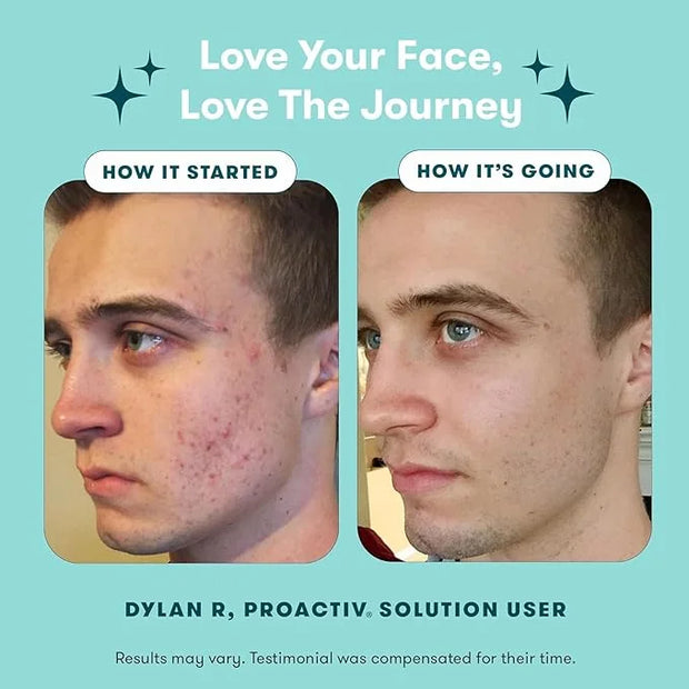 Proactiv 3 Step Acne Treatment w/ Pimple Patches - Benzoyl Peroxide Face Wash, Repairing Acne Spot Treatment for Face and ...