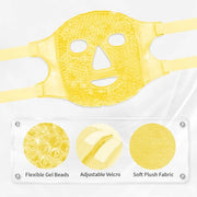 Bundle of CONBELLA Cold Face Eye Masks Ice Face Mask Hot Cold Compress and Ice Face Mask and 2PCS Silicone Face Mask Cover...