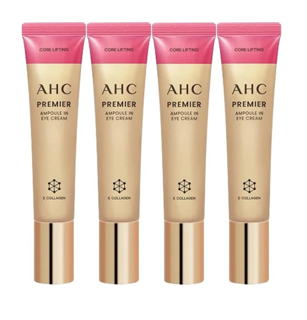 2024 Season12 Premier Ampoule in Core Lifting Eye Cream Eye Cream For Face 40ml X 4ea With ROSANO Oil Control Paper - Prod...