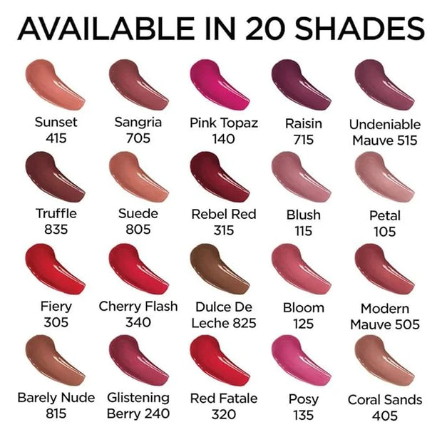 L’Oreal Paris Makeup Infallible 8 Hour Hydrating Lip Gloss, Suede, 0.21 Fl Oz - Product Image