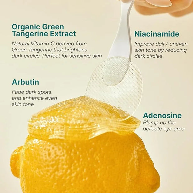 GOODAL [Bundle] Green Tangerine Vita C Skin Care Duo : Toner Pads, Eye Patch - Product Image