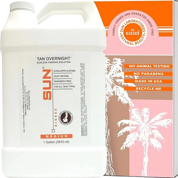 Sun Labs Self-Tanning Solution for a Golden Glow - Medium - 1 Gallon Bottle - Product Image