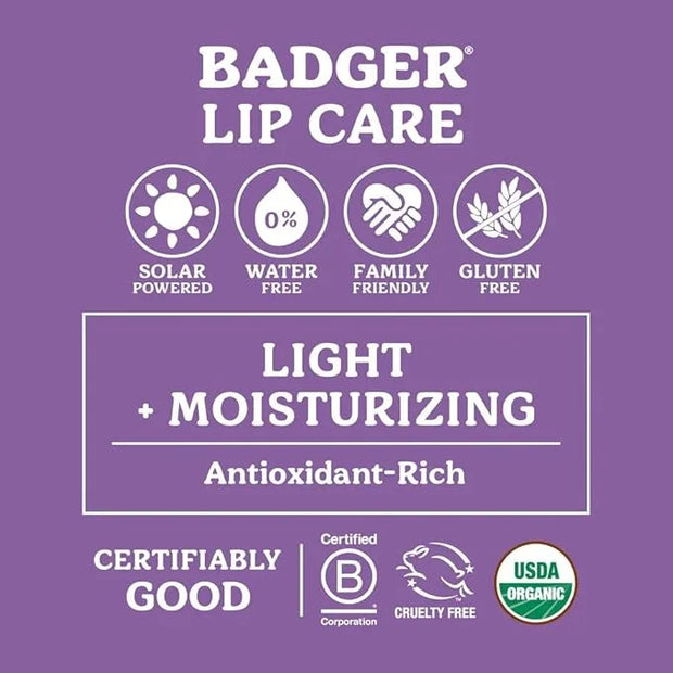 Badger - Classic Lip Balm Green
