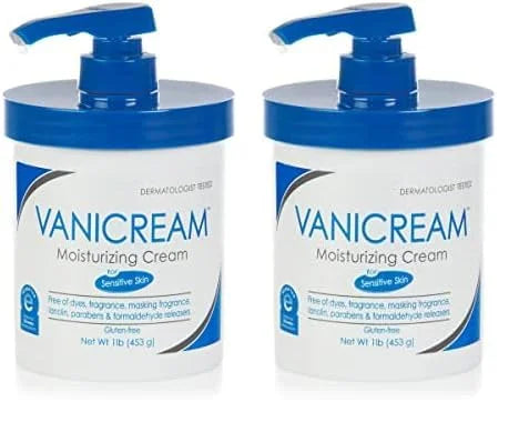 Vanicream Moisturizing Skin Cream with Pump Dispenser - 16 fl oz (1 lb) - Moisturizer Formulated Without Common Irritants ...