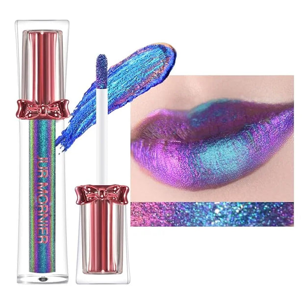 Super Stay Lip Gloss,Multichrome Colorstay Overtime Lipcolor,Highly Pigmented Instant Glitter Liquid Lip Makeup,0.12 Fl Oz...