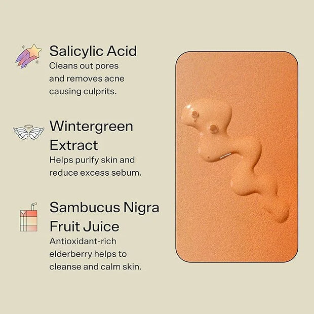 Bubble Skincare Knock Out 1.8% Salicylic Acid Acne Spot Treatment - Deep Cleansing Blemish Spot Treatment with Wintergreen...