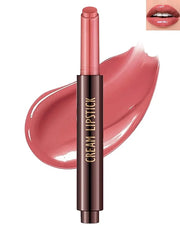 Hydrating Shimmer Lipstick,Moisturizing Jelly Lip Gloss,Shine Rose Red Lipstick Pen, Long Lasting Waterproof Tint Lip Balm...