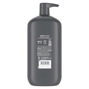 DOVE MEN + CARE Purifying Shampoo Charcoal + Clay 2 Pk for Stronger, More Resilient Hair, with Plant-Based Cleansers, 31 o...