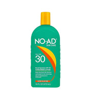 NO-AD SPF 30 Sunscreen Lotion | Broad Spectrum UVA/UVB Protection | Water Resistant | Octinoxate & Oxybenzone Free with mo...