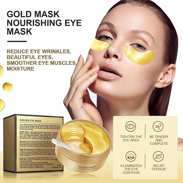 60 PCS Under Eye Patches,Under Eye Patches for Puffy Eyes and Dark Circles,Brightening Eye Masks,Eye Patches with Collagen...
