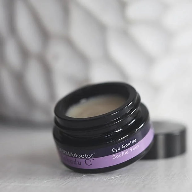 DERMAdoctor Kakadu C Dermatologist Formulated Eye Souffle, Vitamin C and Caffeine Eye Cream. Dark Circles Under Eye Treatm...