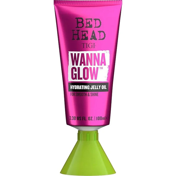 TIGI Bed Head by TIGI Wanna Glow Hydrating Jelly Oil for Shiny Smooth Hair 3.38 fl oz - Product Image