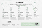 The Honest Company Fragrance Free Bathtime Gift Set | Hypoallergenic Bath Essentials for Sensitive Skin | Shampoo + Body W...