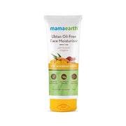 MAMAEARTH Ubtan Oil-Free Face Moisturizer for Radiant Skin | Enriched with Saffron & Turmeric | Long-Lasting Hydration & N...
