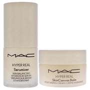 Bizzare Blizzard Snow Peony Hyper Real Kit by MAC for Women - 2 Pc 0.5oz Hyper Real Serum, 0.5oz Hyper Real Cream - Produc...