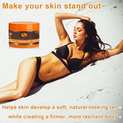 Intensive Tanning Gel SPF0 150 ml, Carrot Tanning Gel, Brown Tanning Gel, Natural Tanning Accelerator Cream Gel for Sunbed...