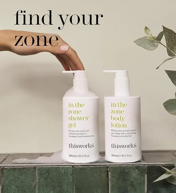 THISWORKS In The Zone Body Lotion, Natural Therapeutic Lotion, 300ml, 10.1 fl. oz - Product Image