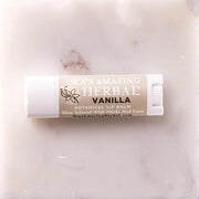 Soothing Natural Vanilla Lip Balm, Beeswax Fragrance