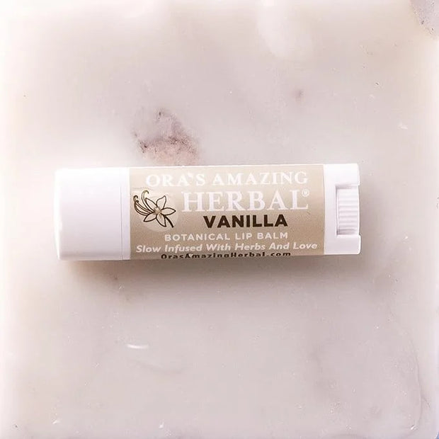 Soothing Natural Vanilla Lip Balm, Beeswax Fragrance