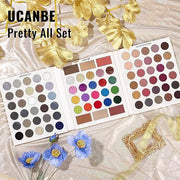 UCANBE Eyeshadow Makeup Palette 86 Colors, Matte Black